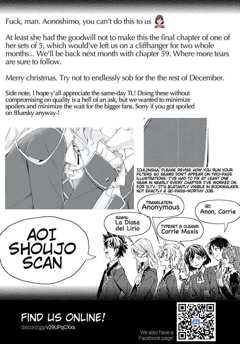 Watashi no Oshi wa Akuyaku Reijou. Chapter 58 page 29