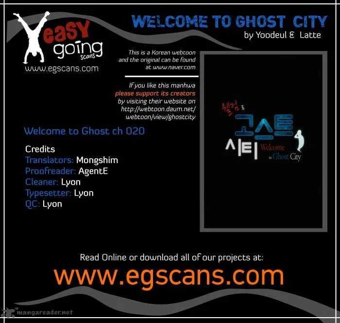 Welcome to Ghost City Chapter 20 page 1