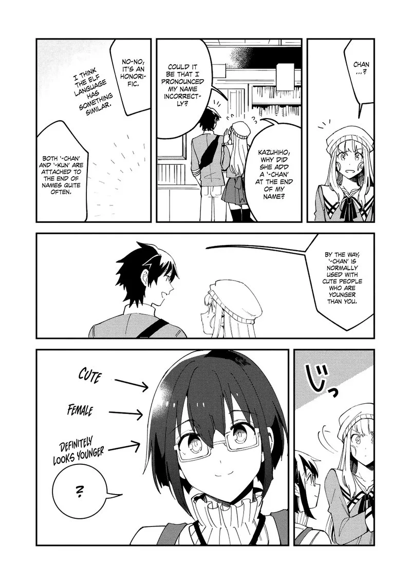 Welcome to Japan, Elf-san! Chapter 10 page 5