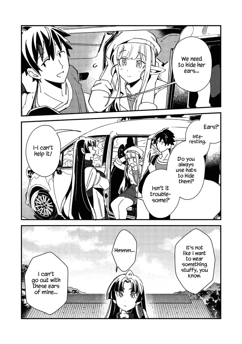 Welcome to Japan, Elf-san! Chapter 25 page 14