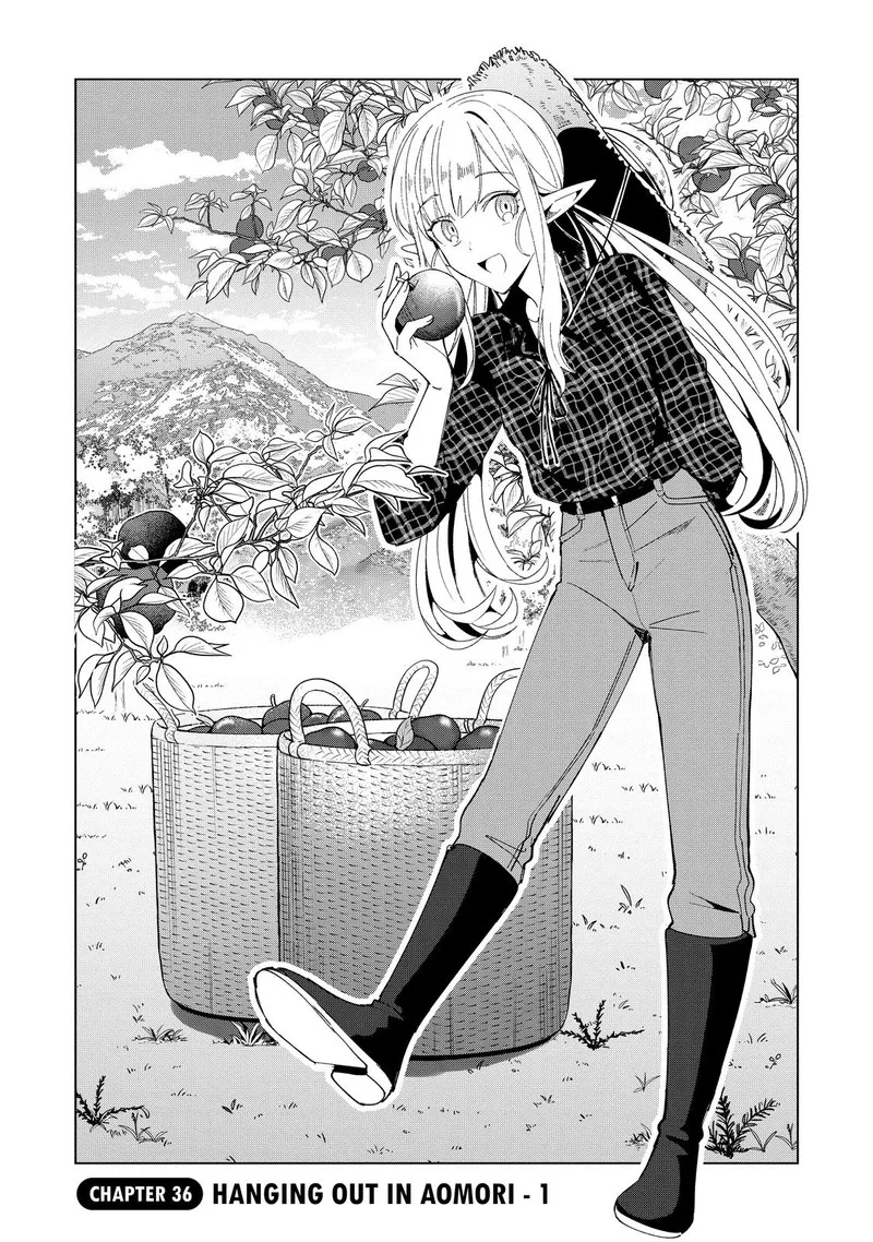 Welcome to Japan, Elf-san! Chapter 36 page 1