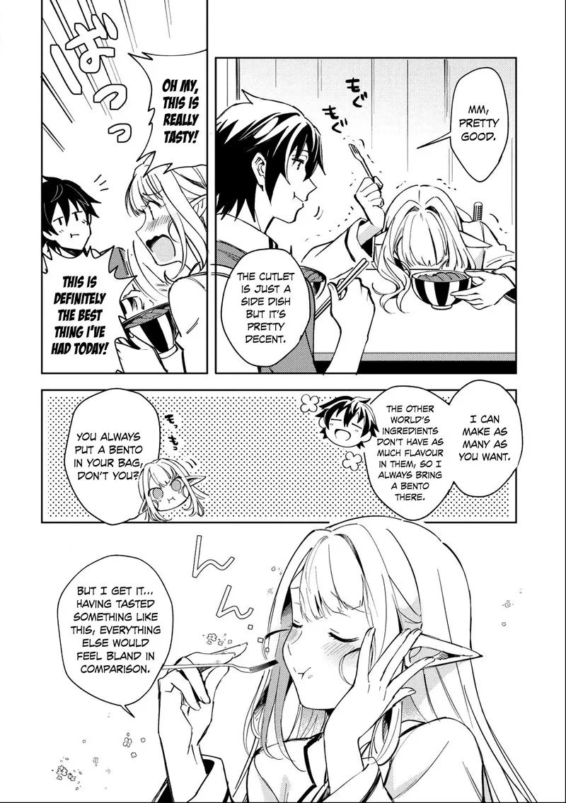 Welcome to Japan, Elf-san! Chapter 4 page 8