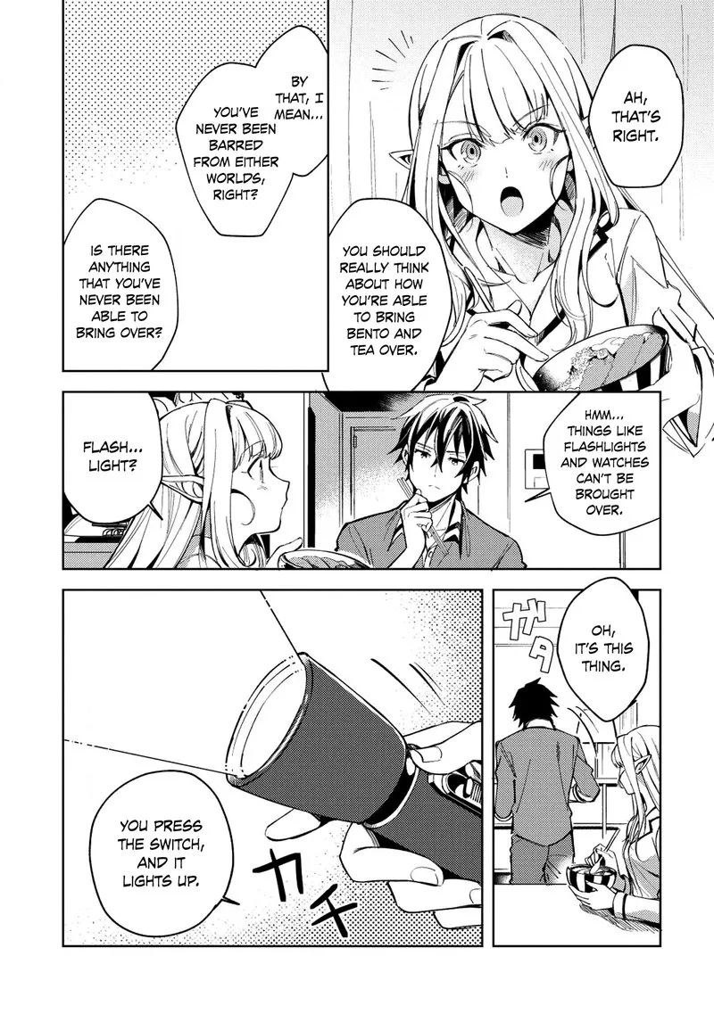 Welcome to Japan, Elf-san! Chapter 4 page 9