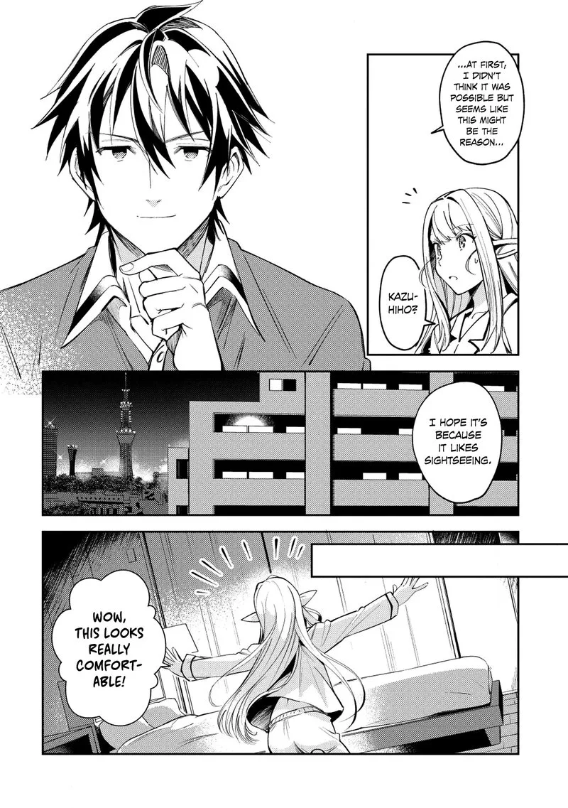 Welcome to Japan, Elf-san! Chapter 4 page 18