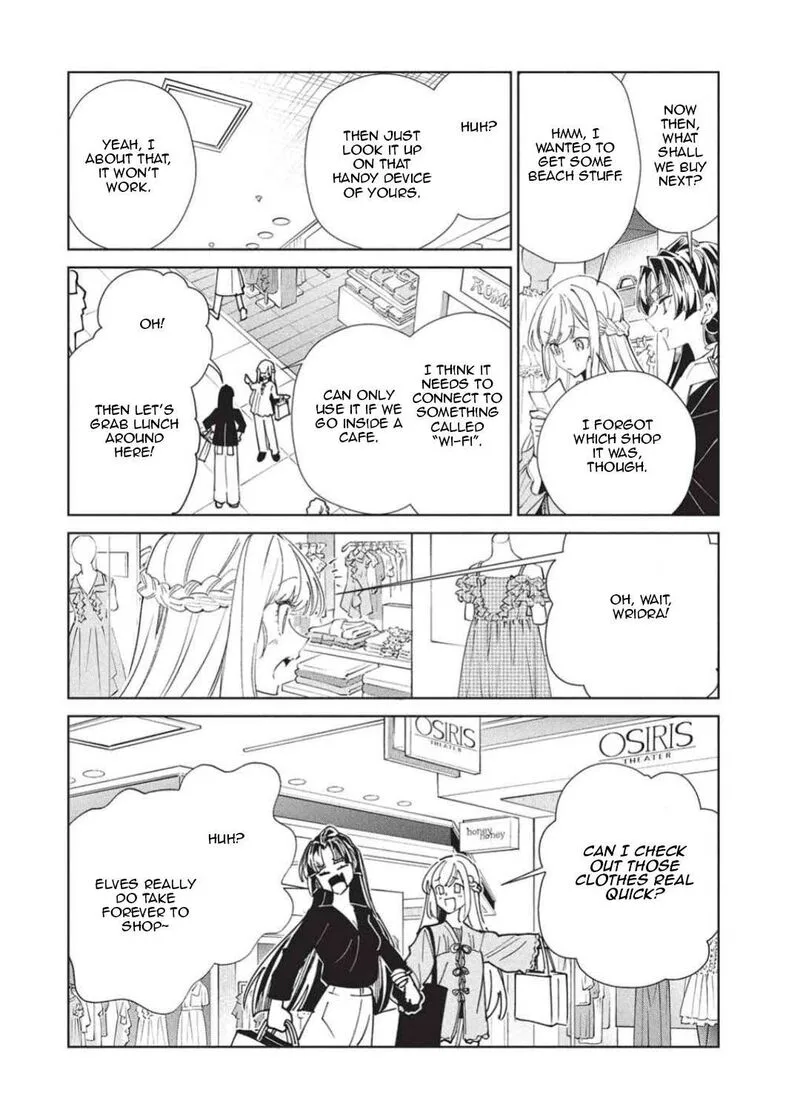 Welcome to Japan, Elf-san! Chapter 65 page 15