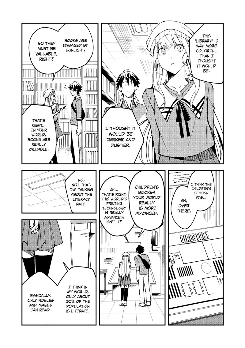 Welcome to Japan, Elf-san! Chapter 9 page 17