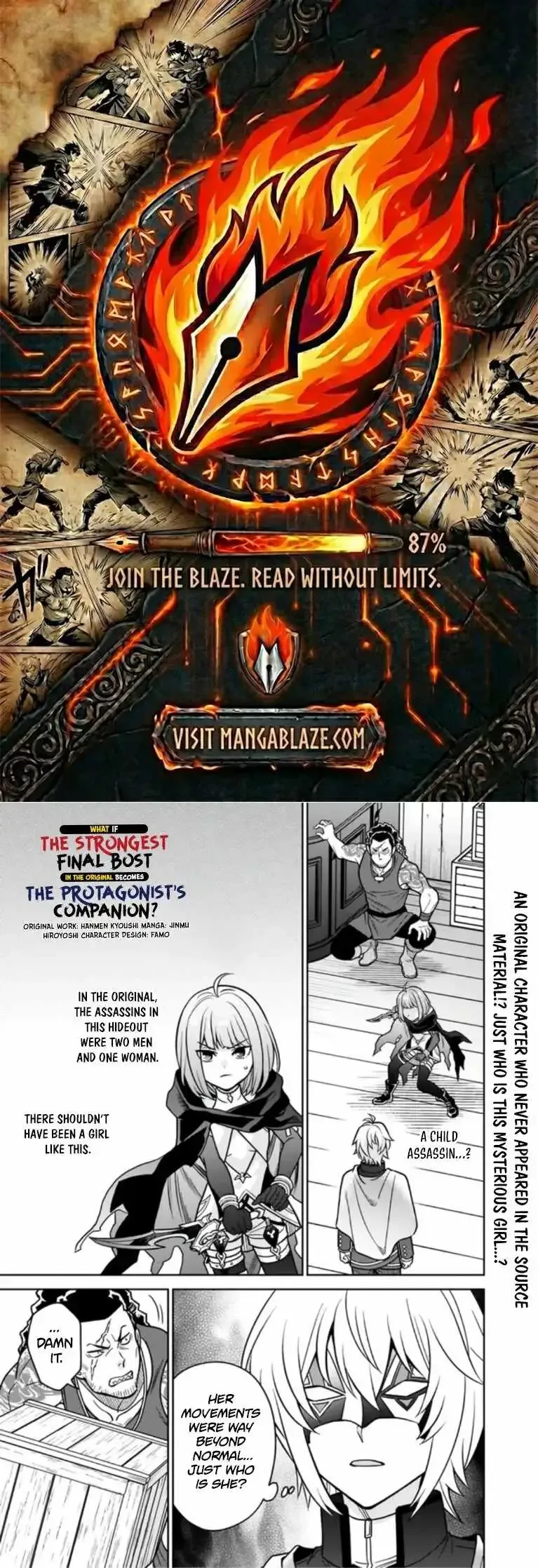 What if the strongest final boss in the original becomes a companion of the main character? Chapter 10 page 1
