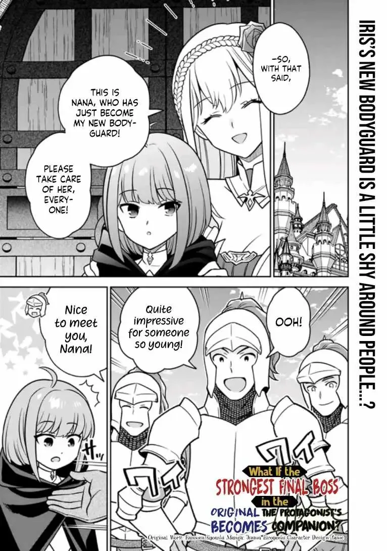 What if the strongest final boss in the original becomes a companion of the main character? Chapter 12 page 2