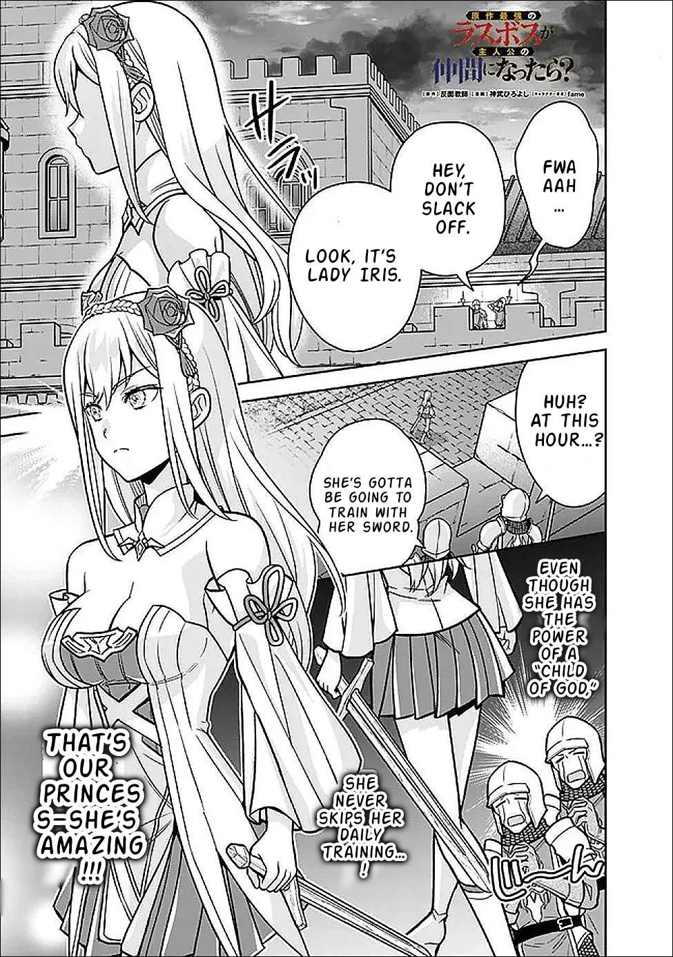What if the strongest final boss in the original becomes a companion of the main character? Chapter 6 page 2