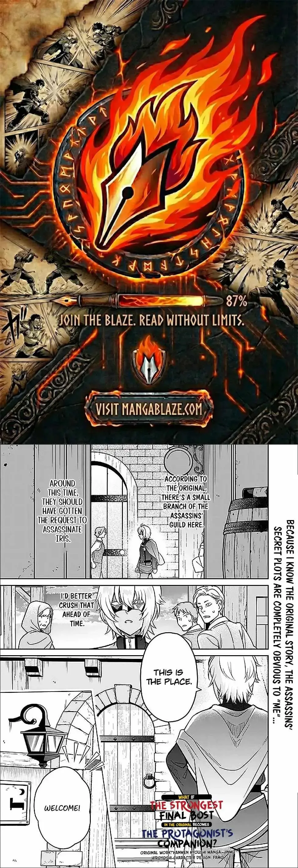 What if the strongest final boss in the original becomes a companion of the main character? Chapter 9 page 1