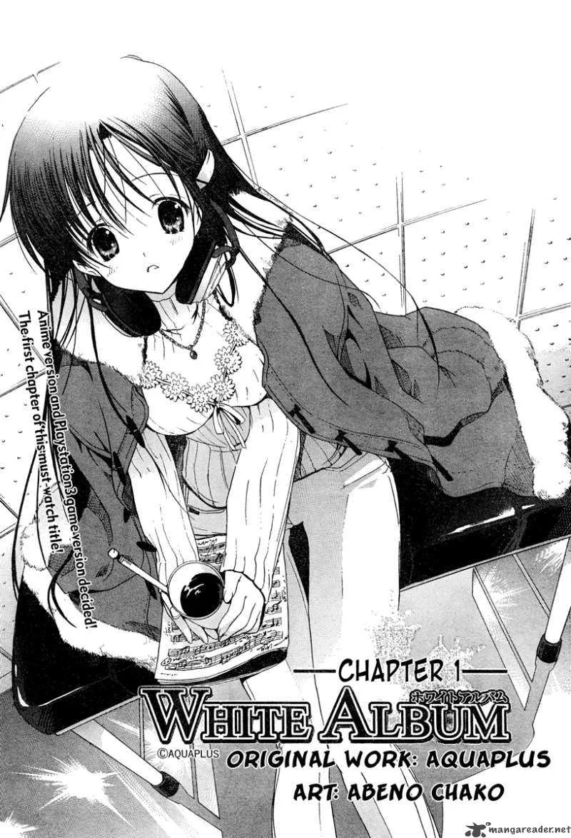 White Album Chapter 1 page 1