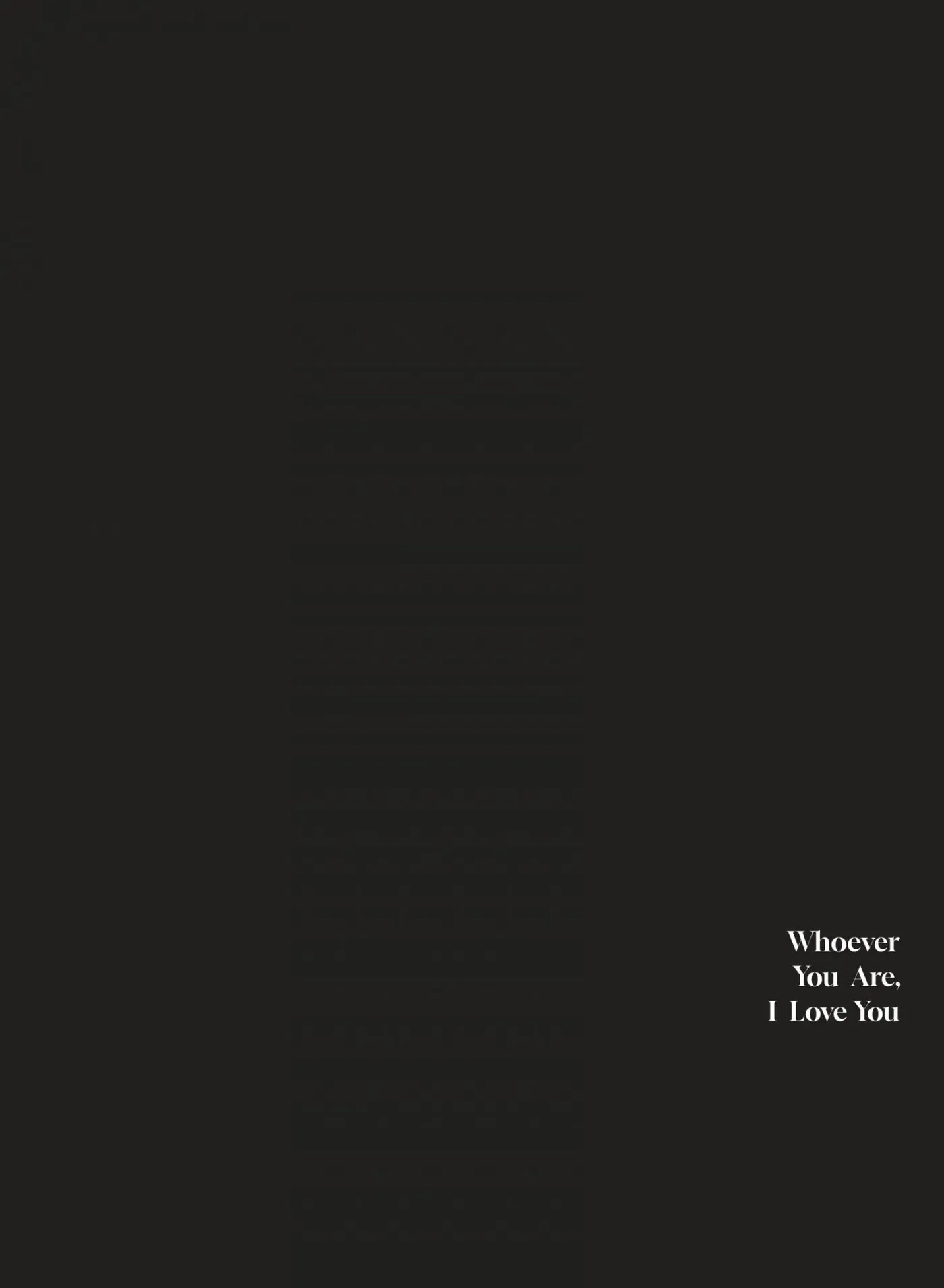 Whoever You Are, I Love You Chapter 0 page 6