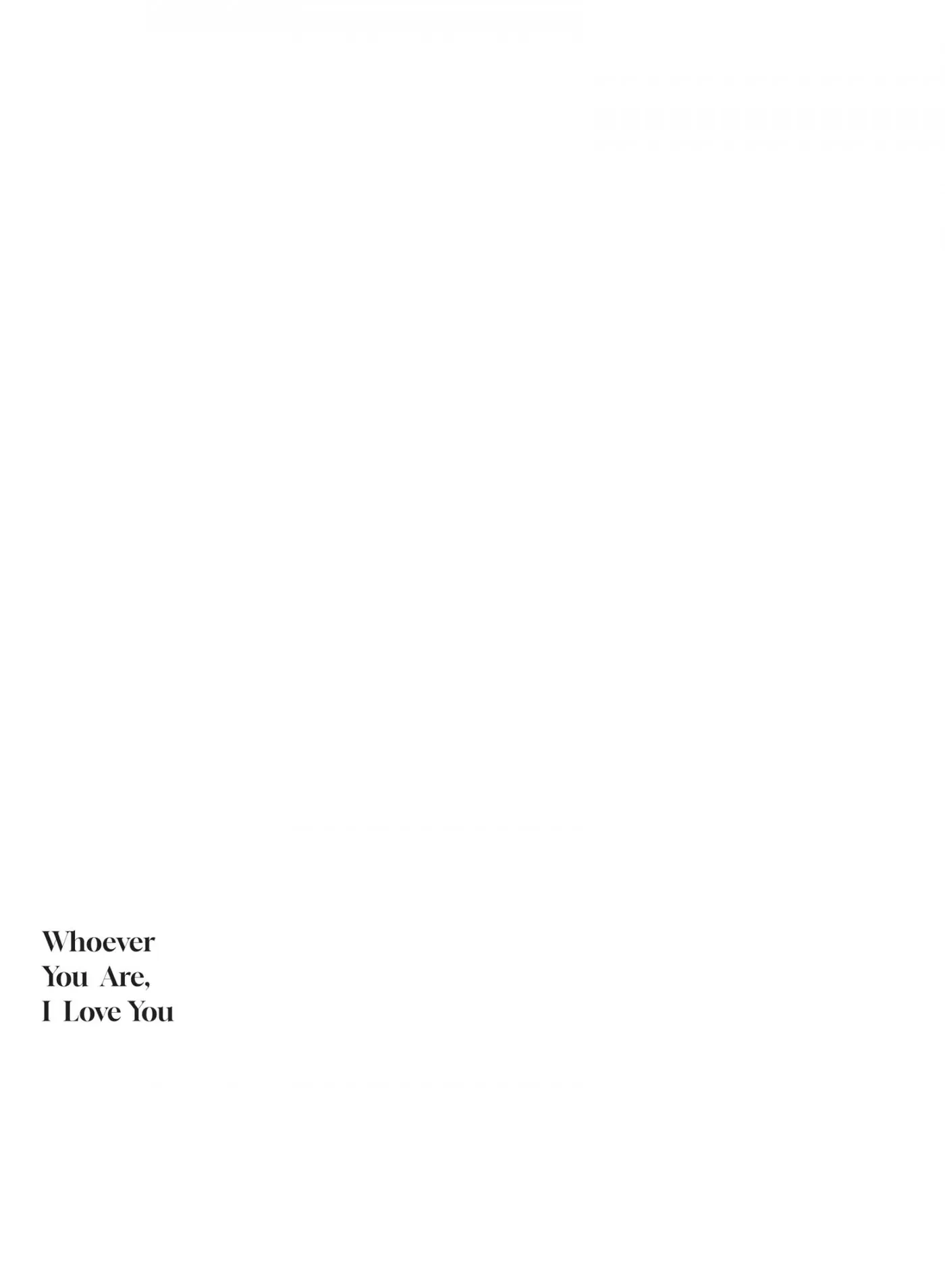 Whoever You Are, I Love You Chapter 5 page 42