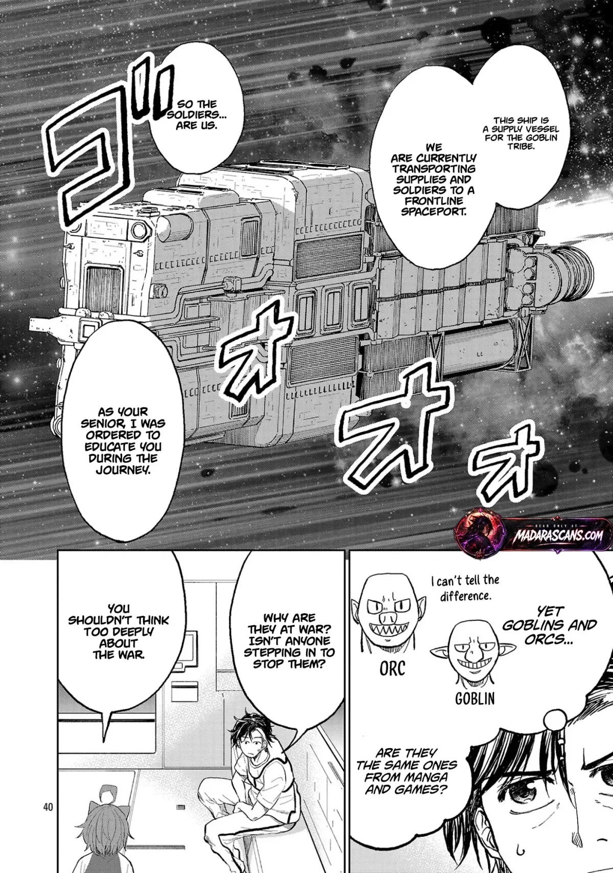 Why Are There Goblins and Orcs in Space? Chapter 1 page 44