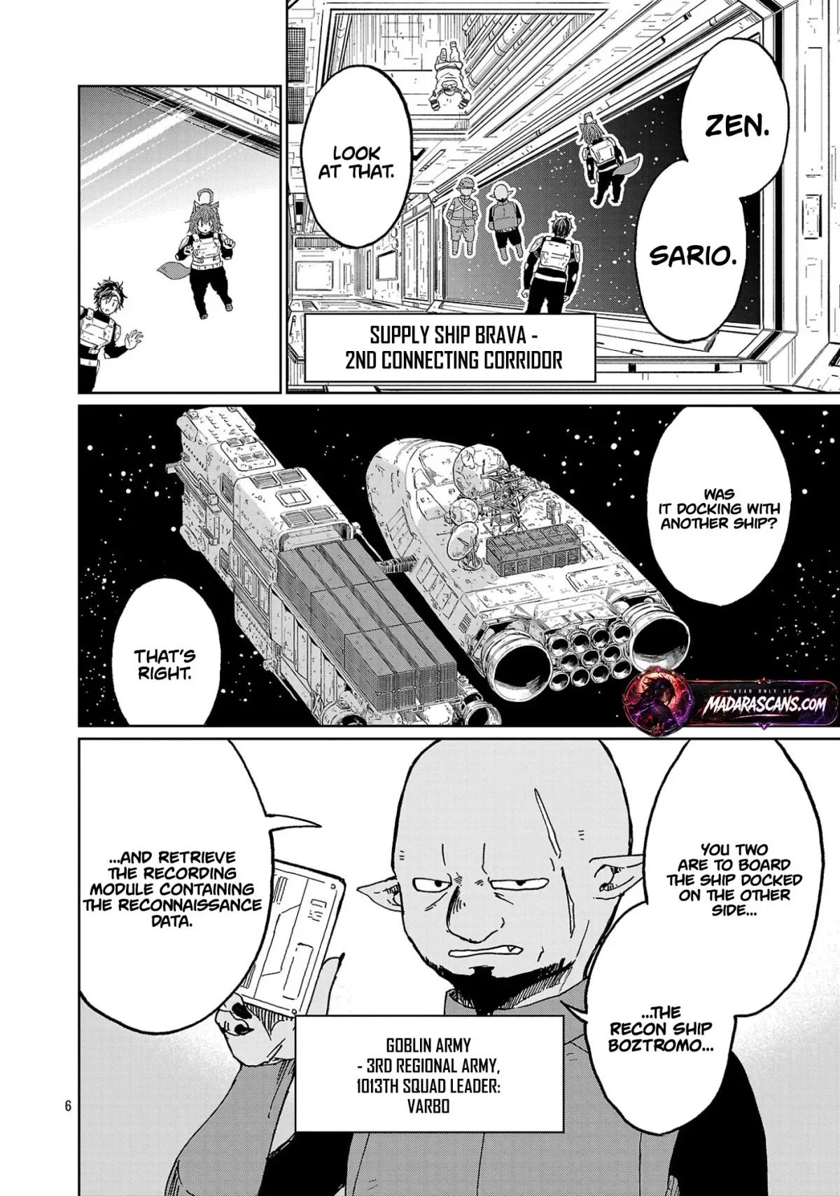 Why Are There Goblins and Orcs in Space? Chapter 4.1 page 8
