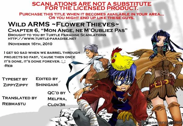 Wild Arms Flower Thieves Chapter 6 page 20