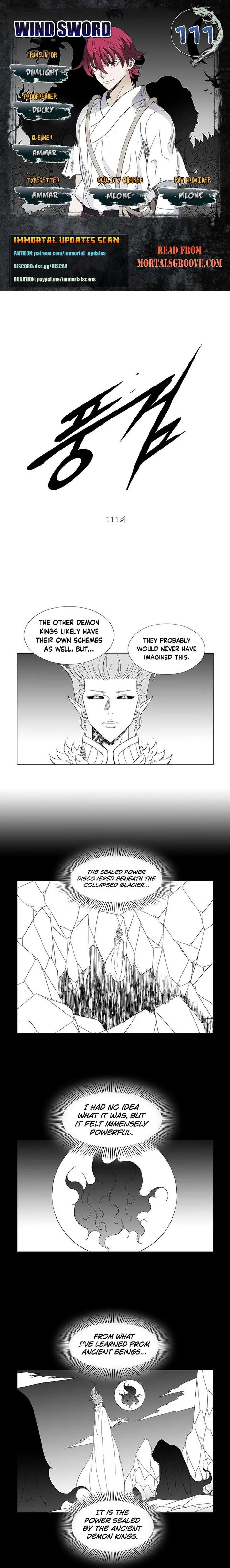 Wind Sword Chapter 111 page 1