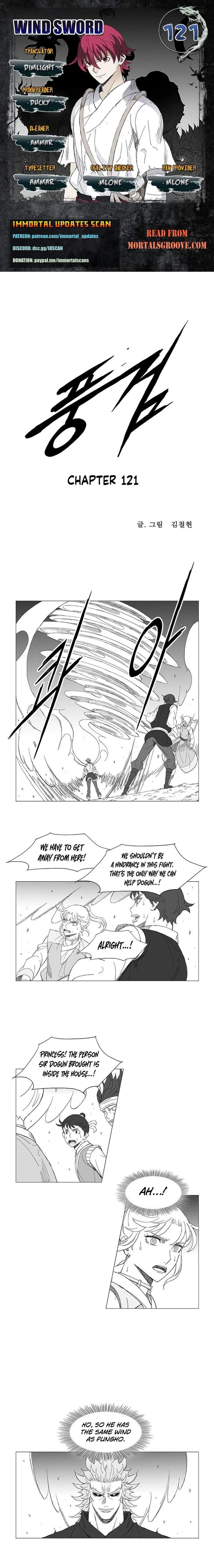 Wind Sword Chapter 121 page 1