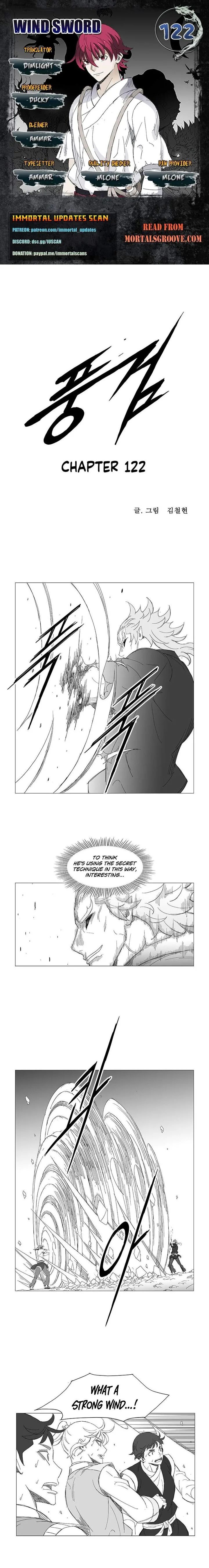 Wind Sword Chapter 122 page 1
