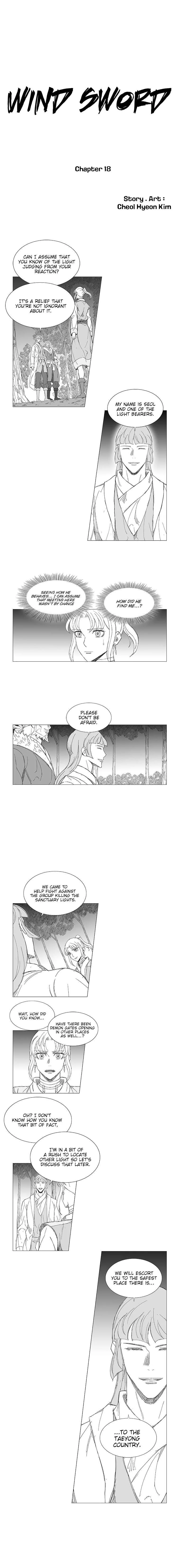 Wind Sword Chapter 18 page 1