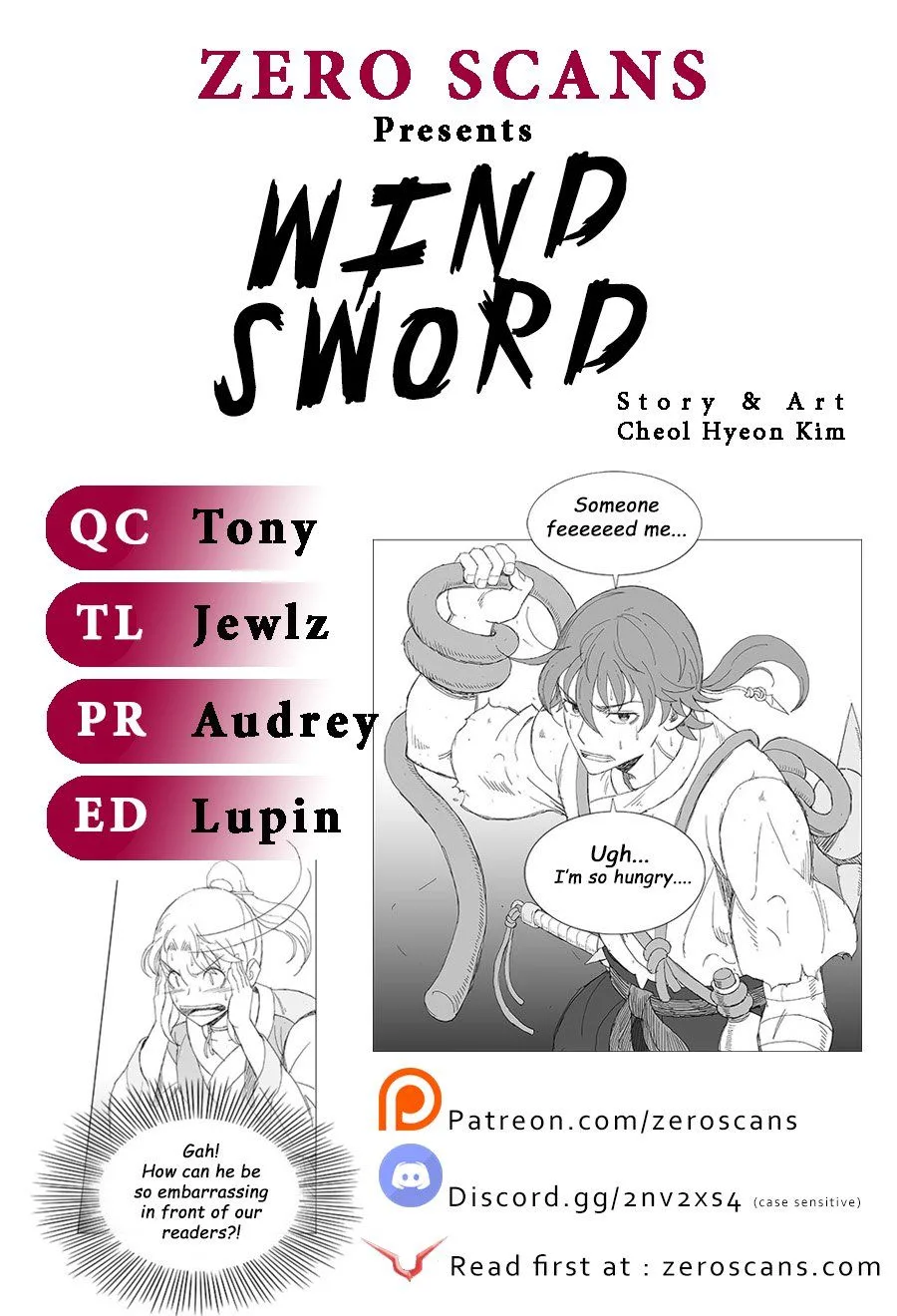 Wind Sword Chapter 21 page 1