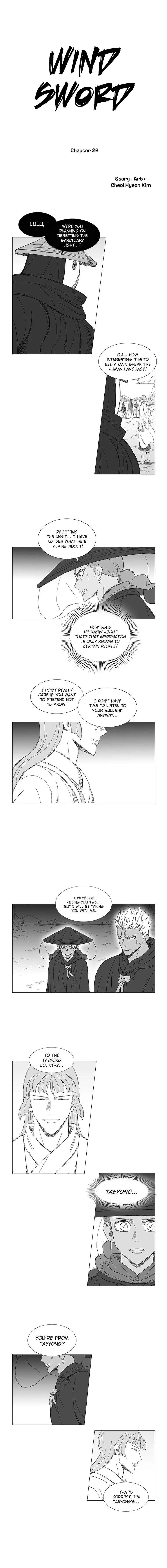 Wind Sword Chapter 26 page 1