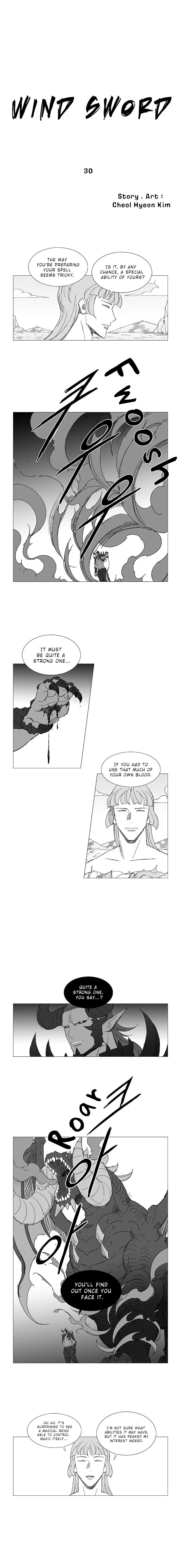 Wind Sword Chapter 30 page 1