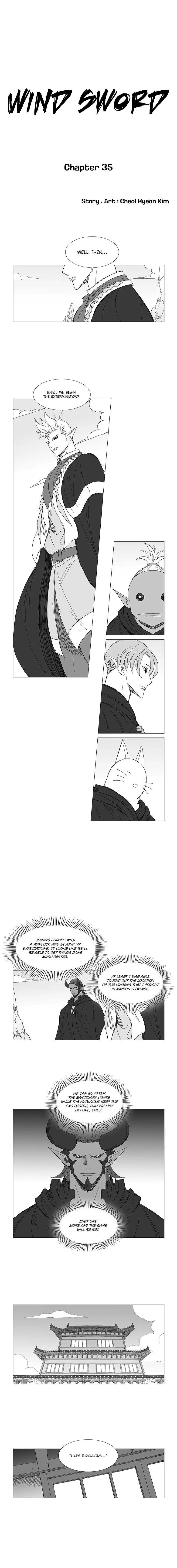 Wind Sword Chapter 35 page 1