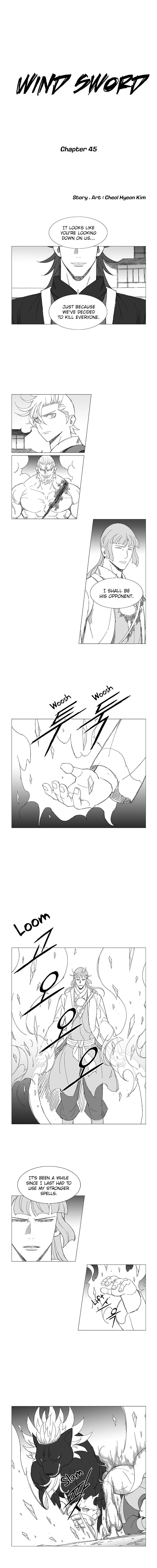 Wind Sword Chapter 45 page 1