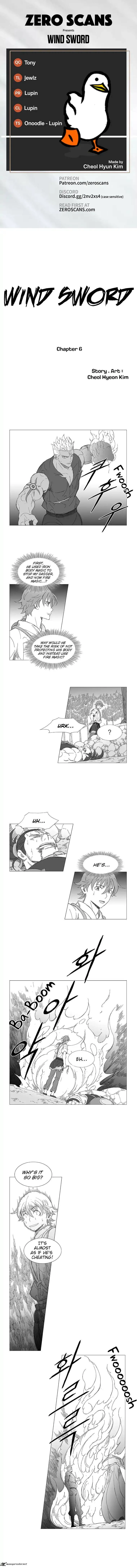 Wind Sword Chapter 6 page 1