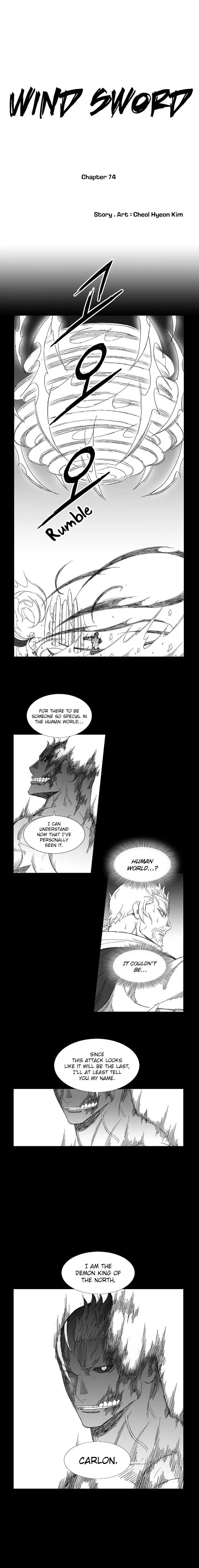 Wind Sword Chapter 74 page 1
