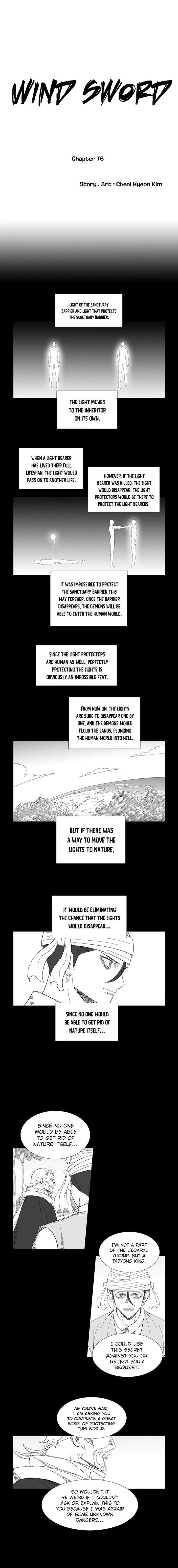 Wind Sword Chapter 76 page 1