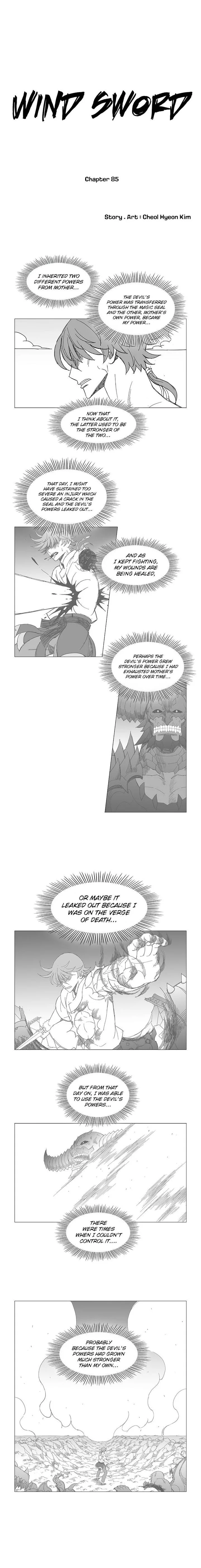 Wind Sword Chapter 85 page 1