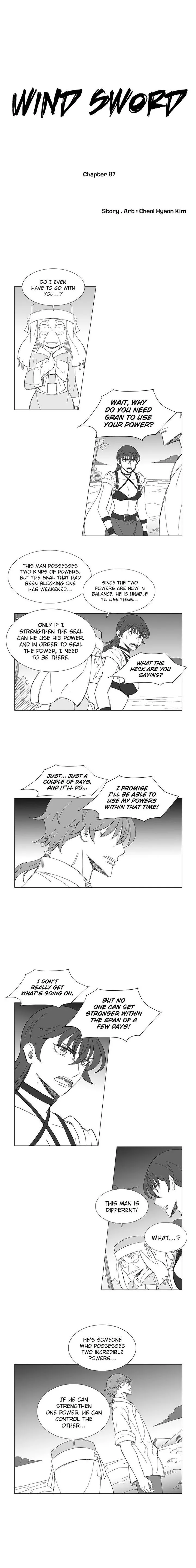 Wind Sword Chapter 87 page 1