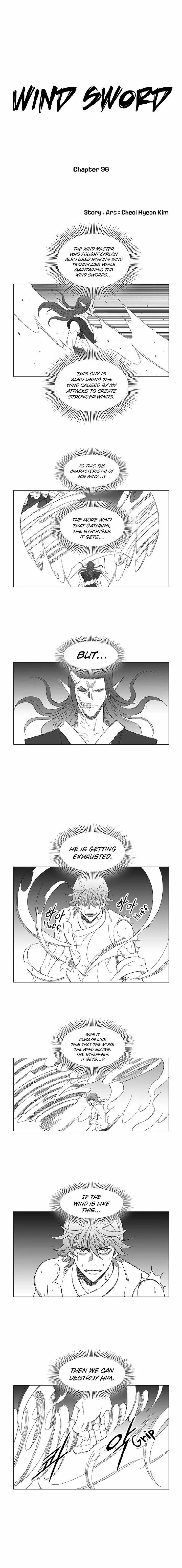 Wind Sword Chapter 96 page 1