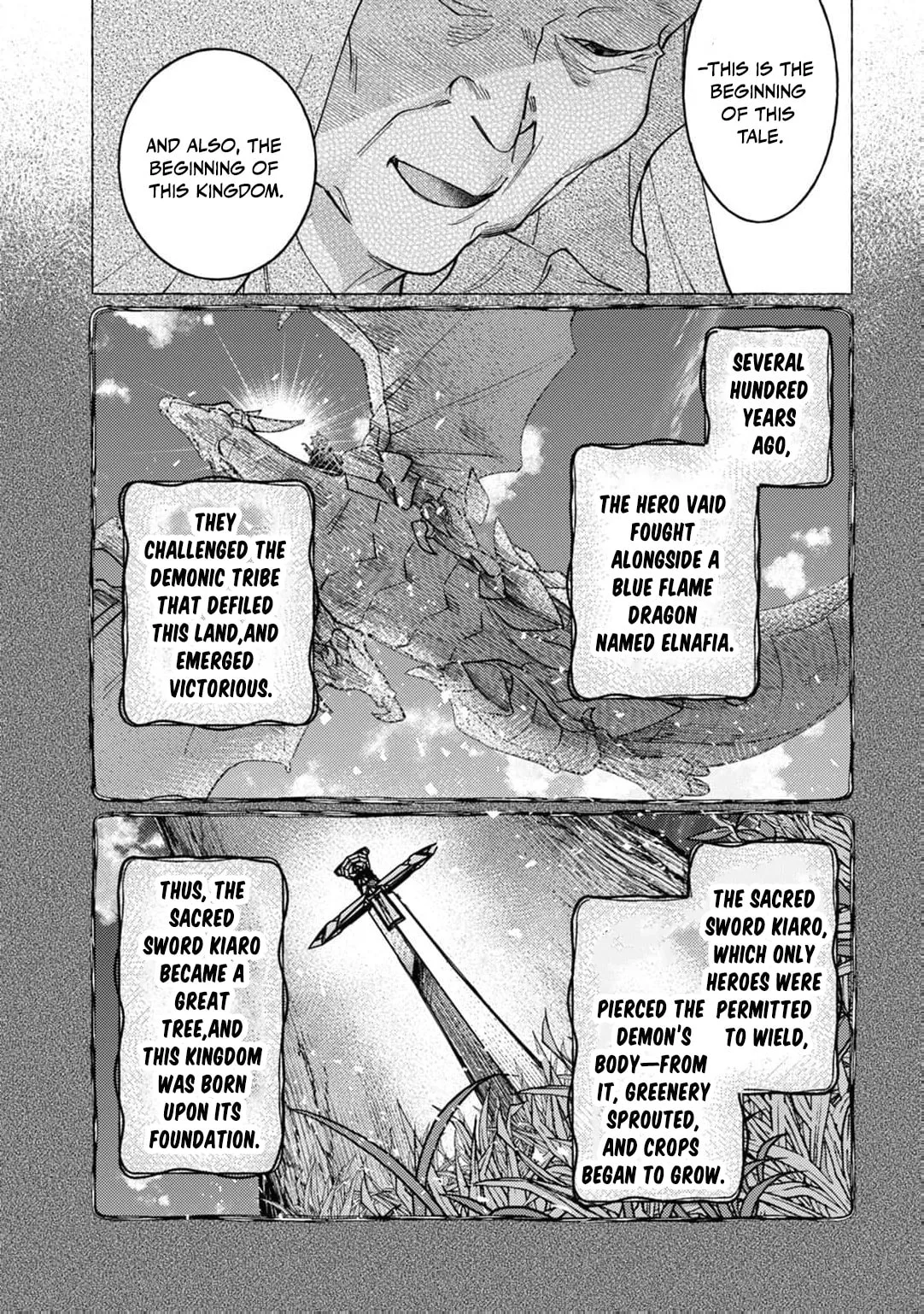 Wizrain Oukoku Monogatari ~Ryuu ga Hanayome~ Chapter 1 page 35