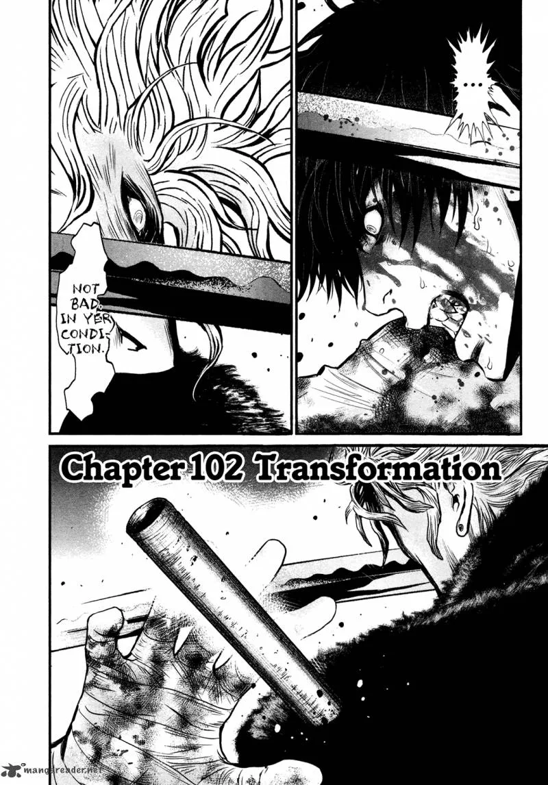 Wolf Guy Ookami no Monshou Chapter 102 page 2
