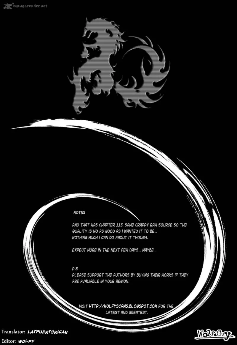 Wolf Guy Ookami no Monshou Chapter 113 page 19