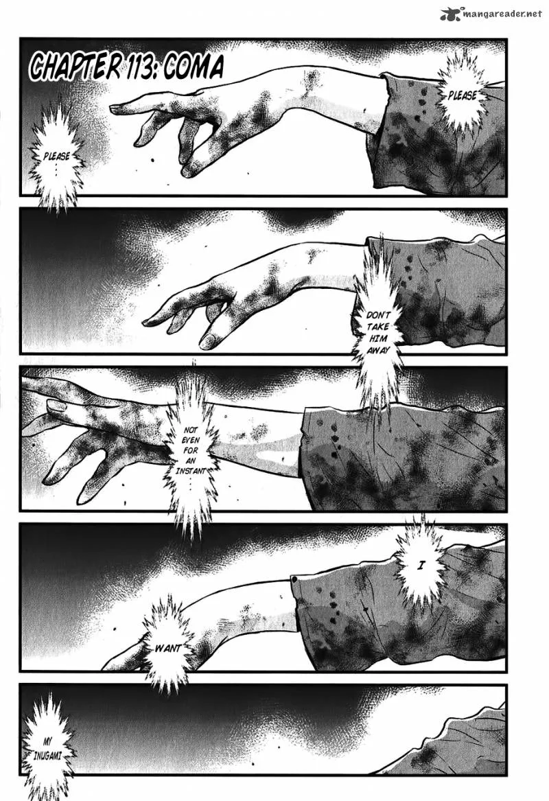 Wolf Guy Ookami no Monshou Chapter 113 page 1