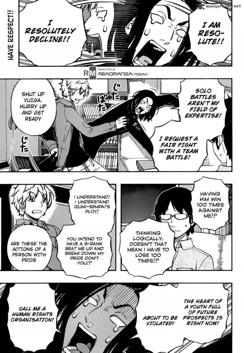 World Trigger Chapter 110 page 1