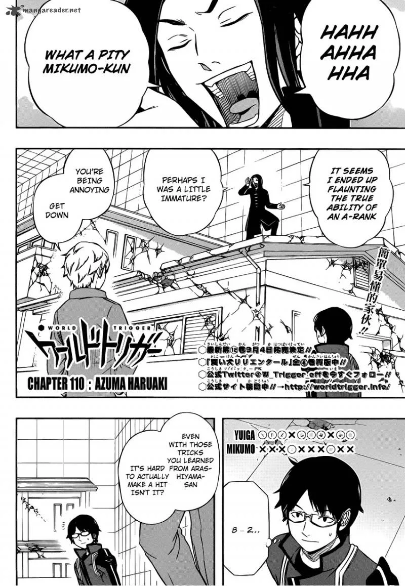 World Trigger Chapter 110 page 2