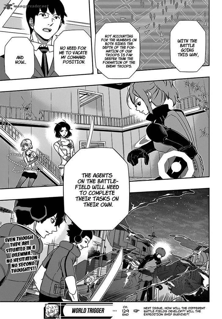 World Trigger Chapter 129 page 19