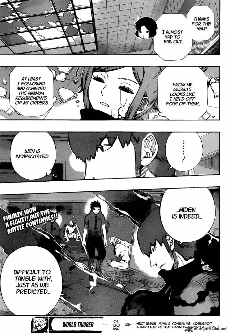 World Trigger Chapter 130 page 18