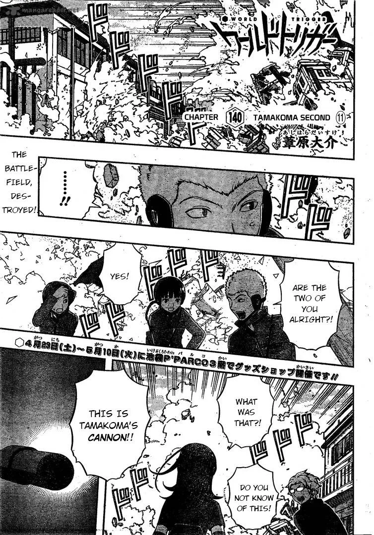 World Trigger Chapter 140 page 1