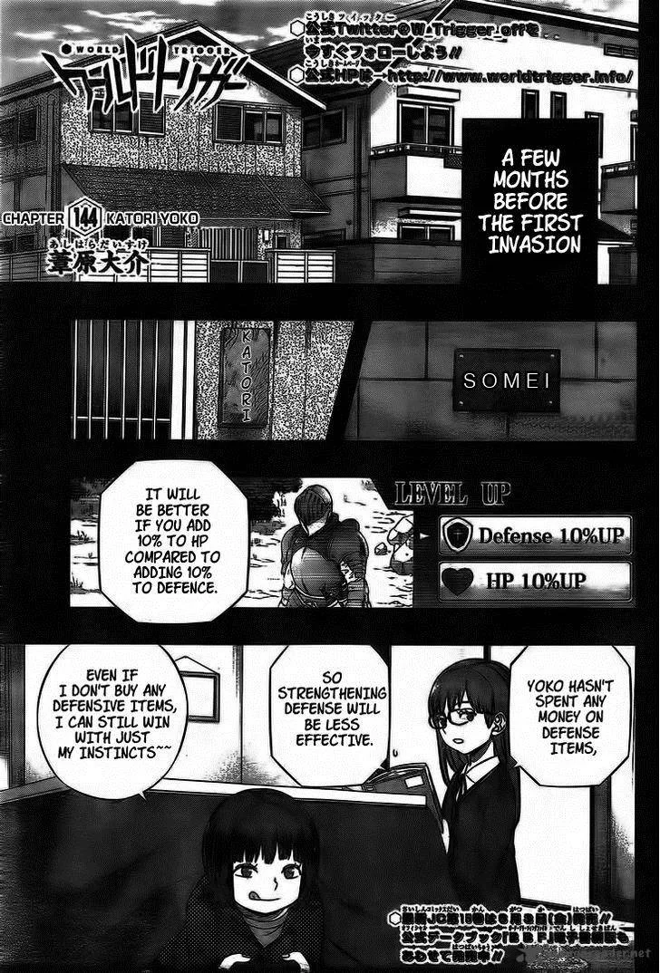 World Trigger Chapter 144 page 1