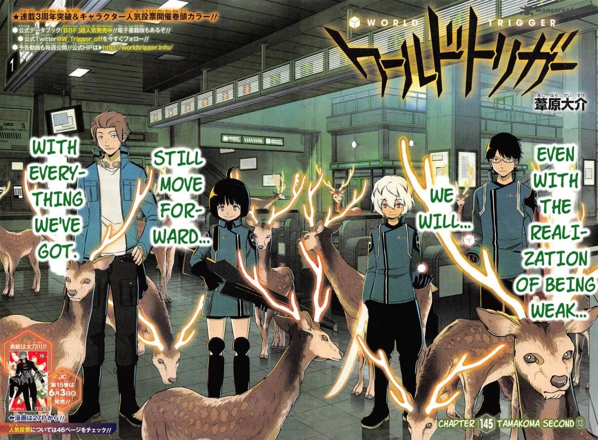 World Trigger Chapter 145 page 1
