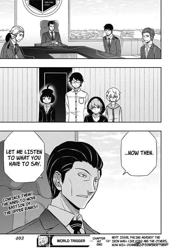 World Trigger Chapter 147 page 19