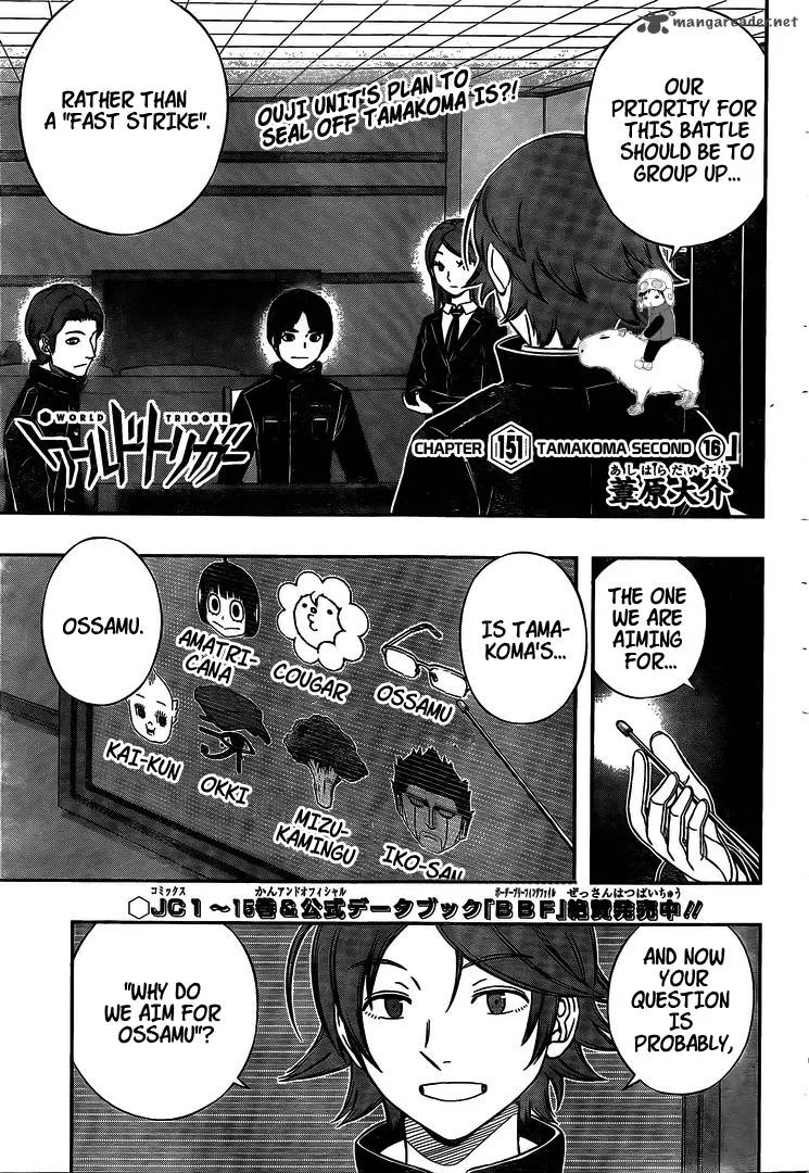 World Trigger Chapter 151 page 1