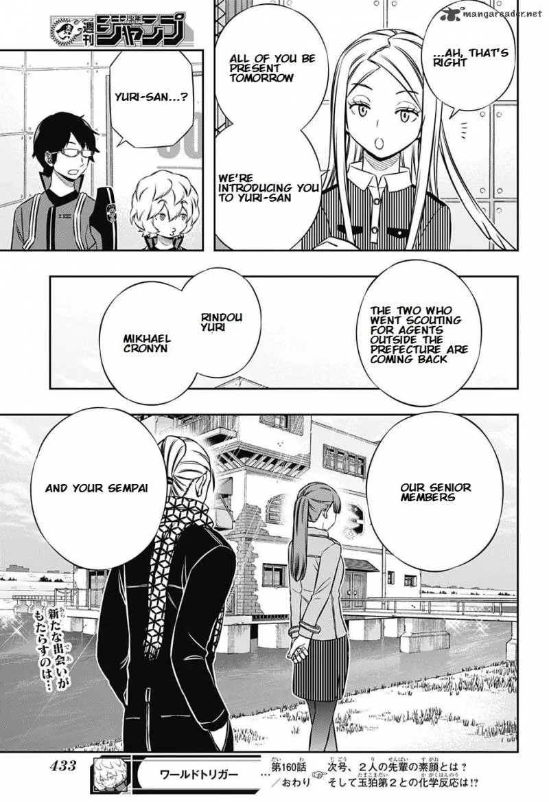 World Trigger Chapter 160 page 19