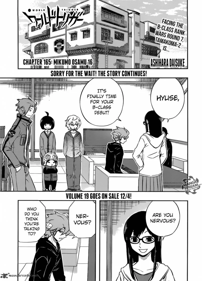 World Trigger Chapter 165 page 1